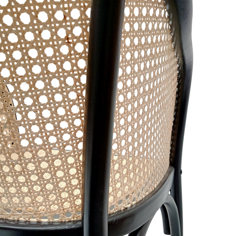 Cargue la imagen en el visor de la galería, Silla de comedor XN2201BLK Color Negra - XN2201BLK