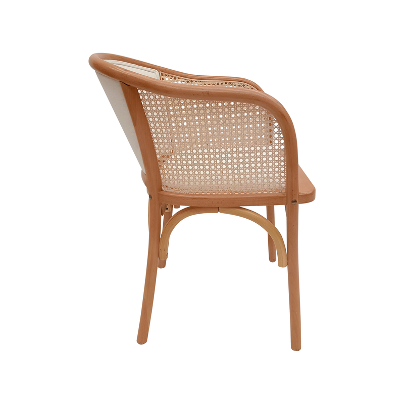 Cargue la imagen en el visor de la galería, Silla de comedor XN2201BRN Color cafe - XN2201BRN