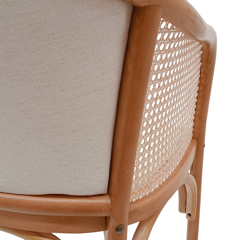 Cargue la imagen en el visor de la galería, Silla de comedor XN2201BRN Color cafe - XN2201BRN