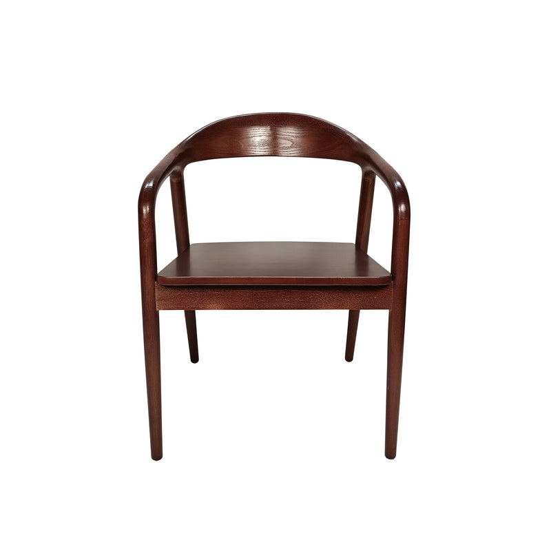 Cargue la imagen en el visor de la galería, Silla de madera para Interior XN2207 color Café - XN2207