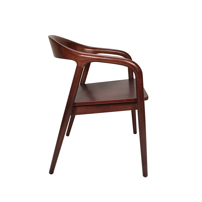 Cargue la imagen en el visor de la galería, Silla de madera para Interior XN2207 color Café - XN2207