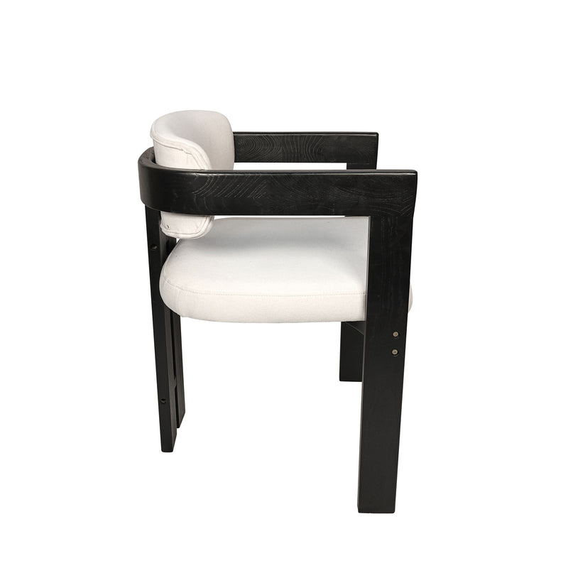 Cargue la imagen en el visor de la galería, Silla de Madera para interior XN23905GREY color negro & y gris claro- XN23905GREY