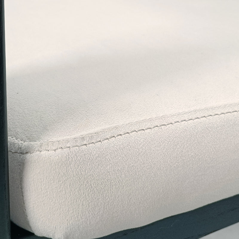 Cargue la imagen en el visor de la galería, Silla de Madera para interior XN23905WHITE color blanco & negro - XN23905WHITE