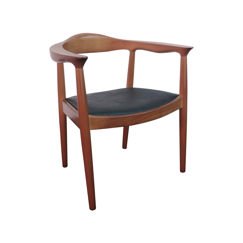 Cargue la imagen en el visor de la galería, Silla de madera para interior XNR313 color natural & negro - XNR313