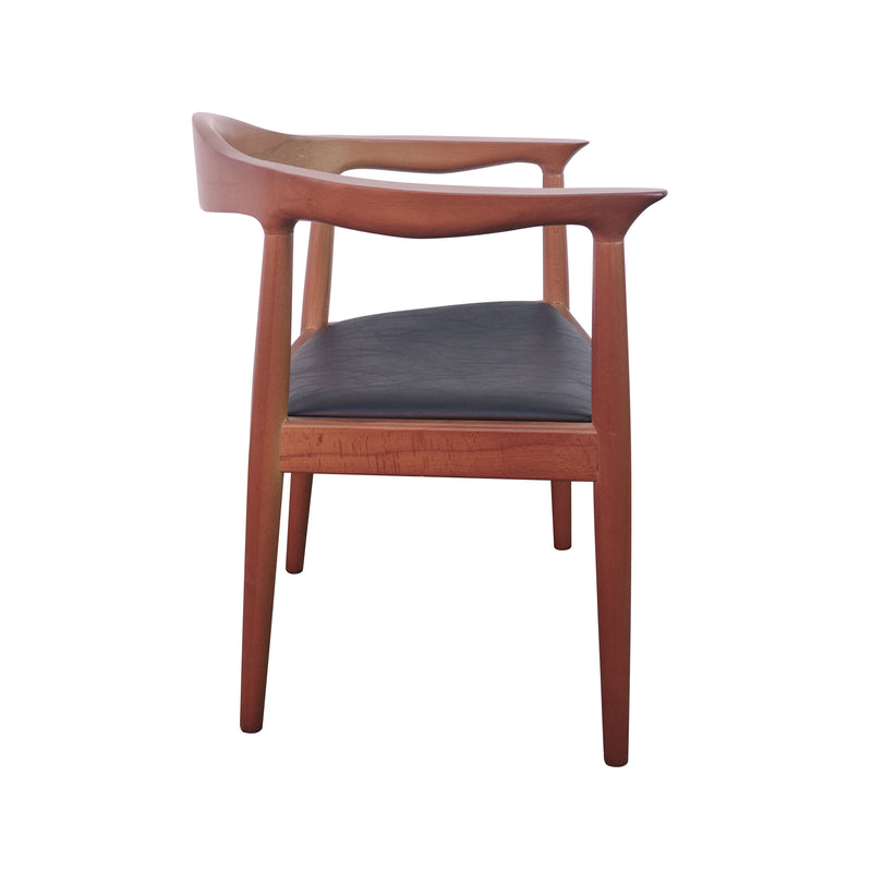 Cargue la imagen en el visor de la galería, Silla de madera para interior XNR313 color natural & negro - XNR313