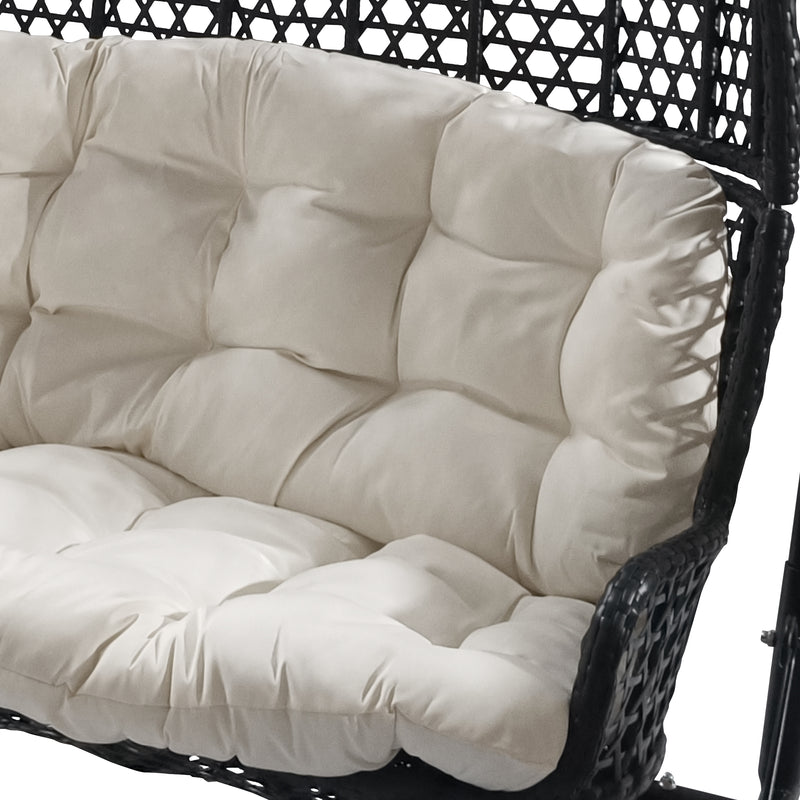 Cargue la imagen en el visor de la galería, Columpio Y9222 Doble Hanging Negro - Y9222