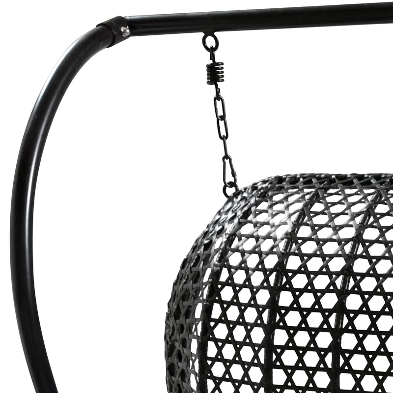 Cargue la imagen en el visor de la galería, Columpio Y9222 Doble Hanging Negro - Y9222