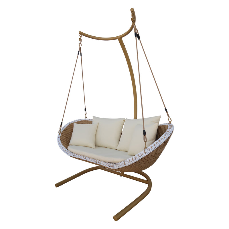 Cargue la imagen en el visor de la galería, Columpio Doble para interior o exterior Y9240 - Y9240