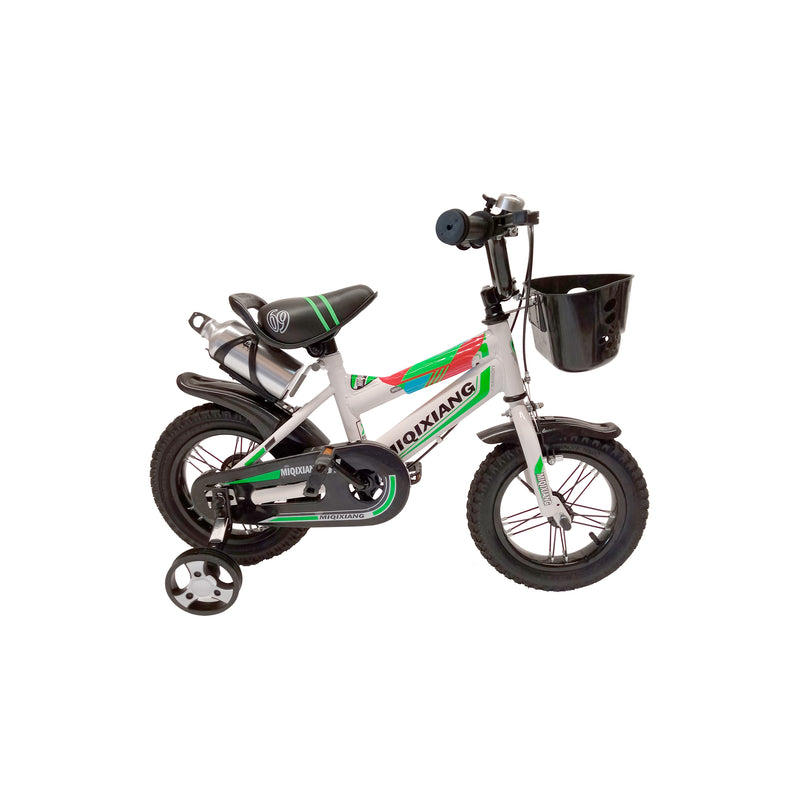 Cargue la imagen en el visor de la galería, Bicicleta Infantil de 12 Pulgadas Color Verde - YFFY12-VE