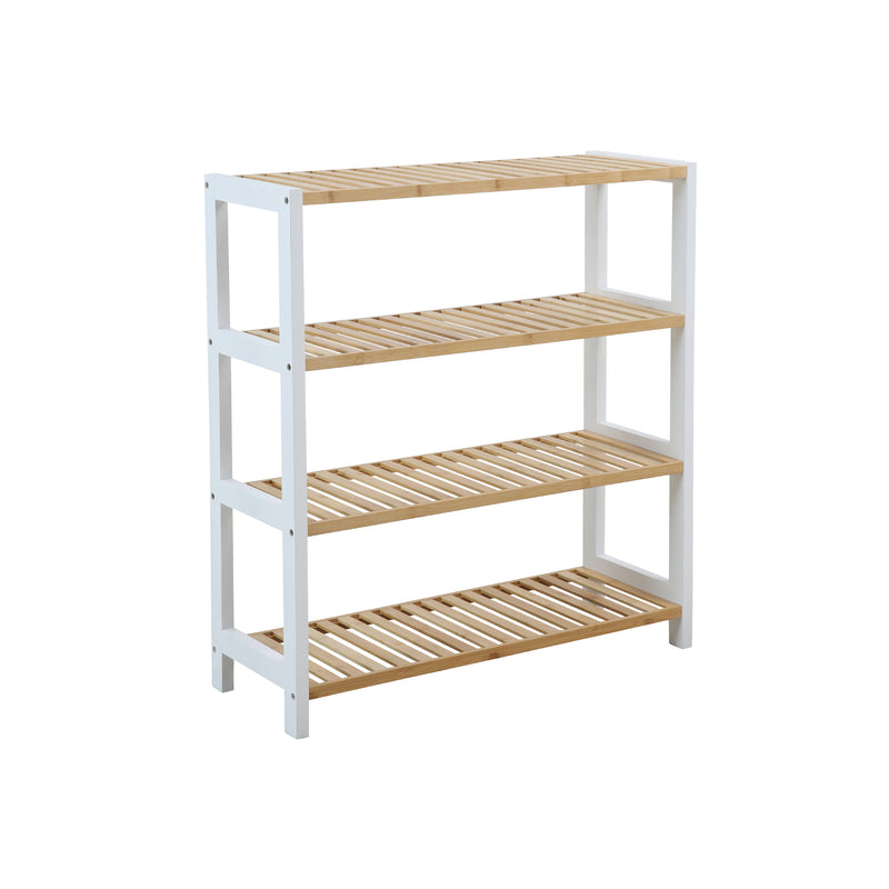 Cargue la imagen en el visor de la galería, Zapatera en 4 niveles de Bambú - 89711A-4B