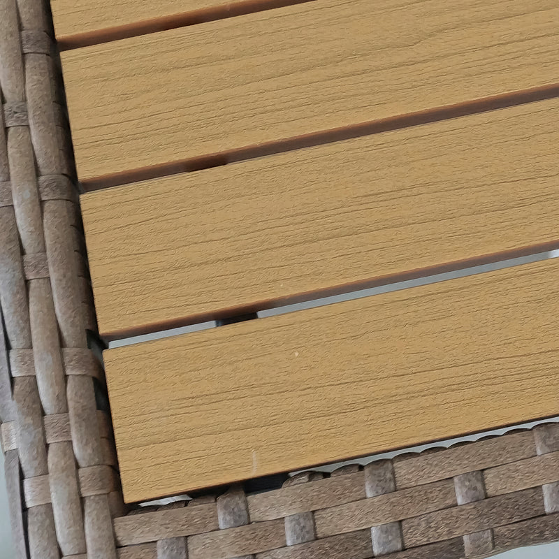 Load image into Gallery viewer, Zaxa Synthetic Rattan Indoor/Outdoor Double Set, Coffee Brown - SFS011