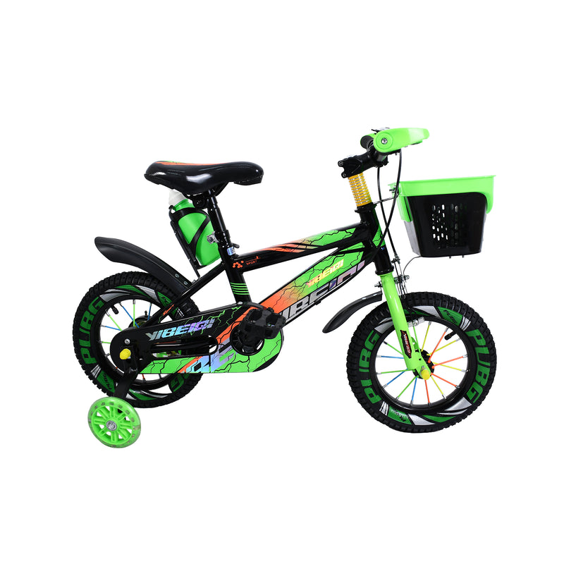 Cargue la imagen en el visor de la galería, Bicicleta infantil ZJ de 12" Color Verde - 12ZJ-VE
