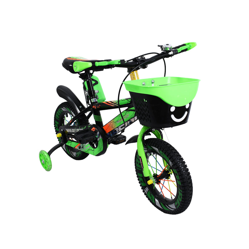 Cargue la imagen en el visor de la galería, Bicicleta infantil ZJ de 12" Color Verde - 12ZJ-VE