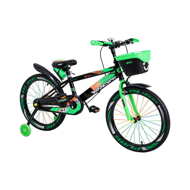 Cargue la imagen en el visor de la galería, Bicicleta infantil ZJ de 20" Color Verde - 20ZJ-VE