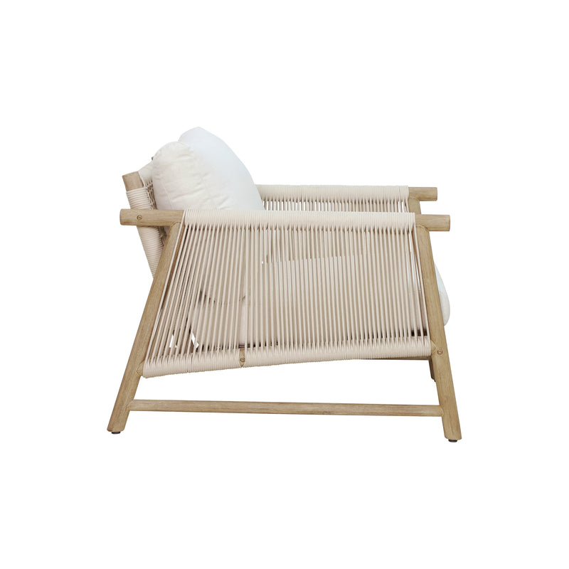 Cargue la imagen en el visor de la galería, Sillón Individual Zulu color Natural - HUC40360