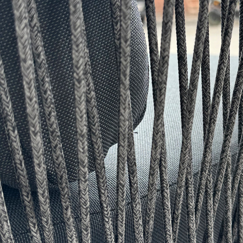 Cargue la imagen en el visor de la galería, Set Acapulco bistro + mesa Noga color carbon - AC-NOGA