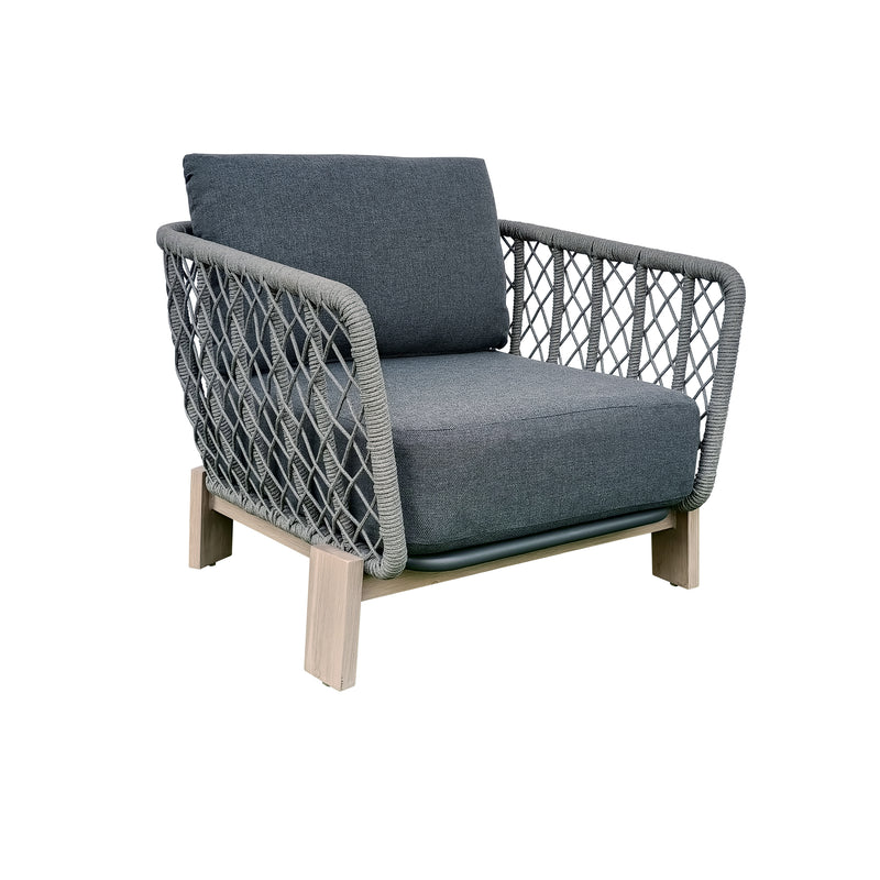 Cargue la imagen en el visor de la galería, Sillón Individual ALbricci color carbon - GLA6323221KD