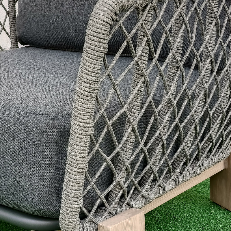 Cargue la imagen en el visor de la galería, Sillón Individual ALbricci color carbon - GLA6323221KD