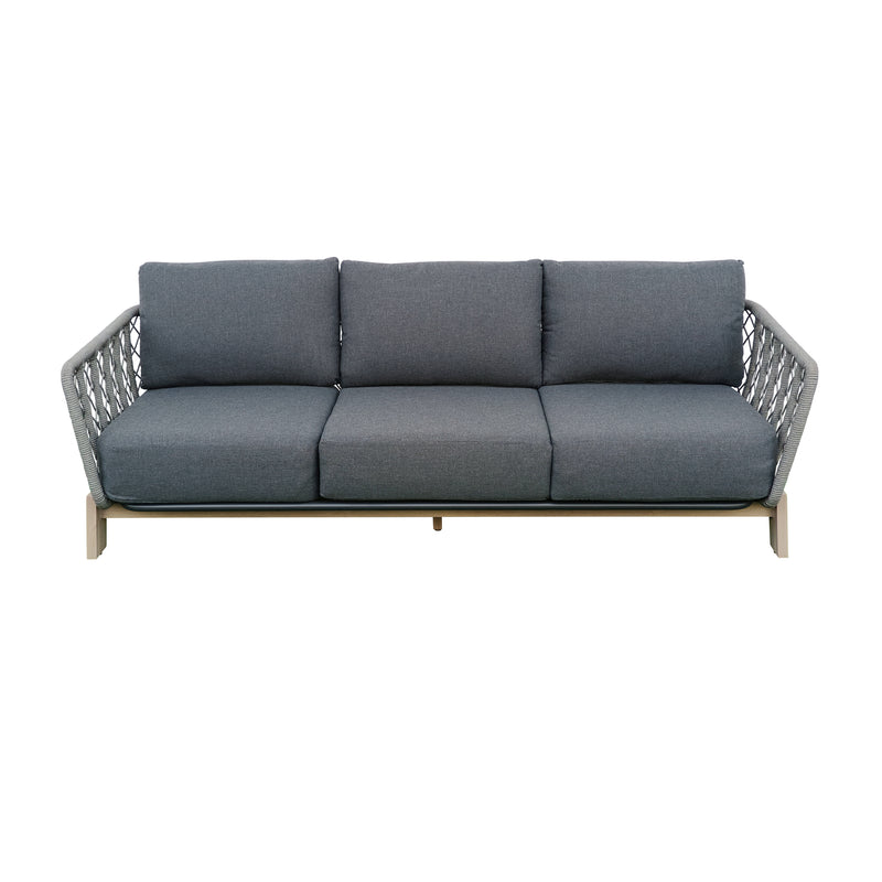 Cargue la imagen en el visor de la galería, Sofá triple Albricci color Carbon - GLA6323223KD