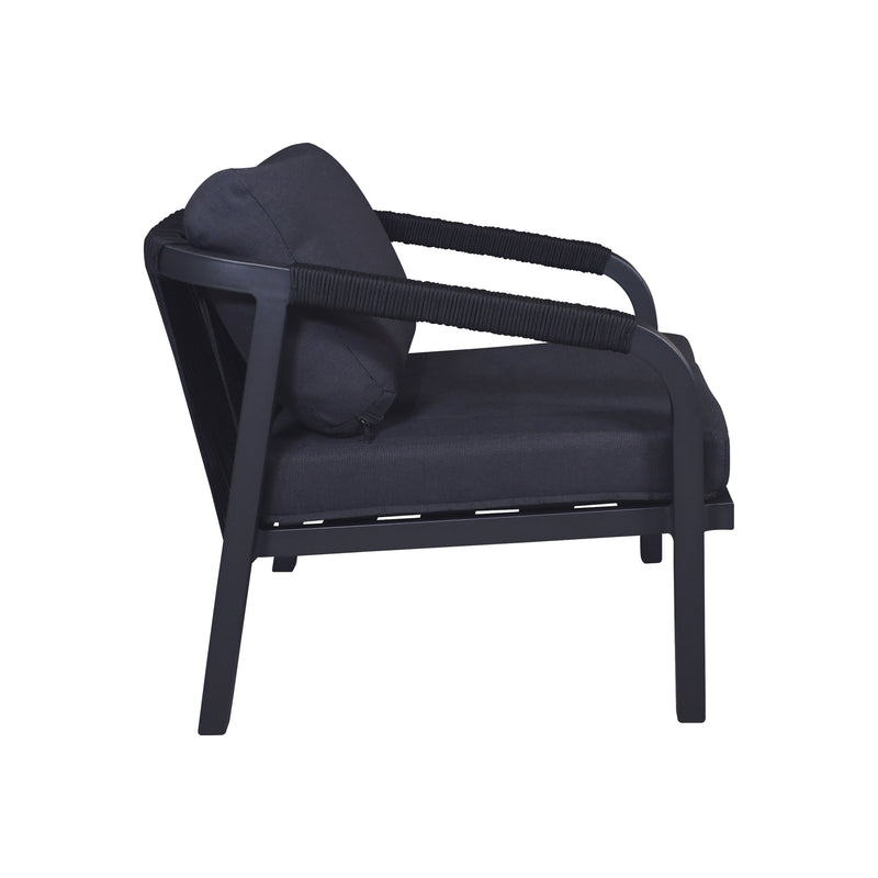 Cargue la imagen en el visor de la galería, Set Ancona Corner Luxury + 2 sillónes Ancona individual color Carbon