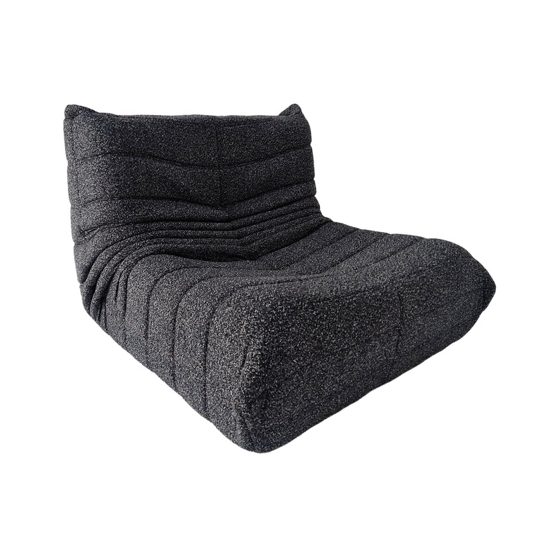 Cargue la imagen en el visor de la galería, Puff para interior Balbo color gris - 76332