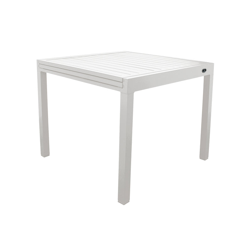 Cargue la imagen en el visor de la galería, Comedor Expandible Baluteli + 6 sillas Koshem blanco