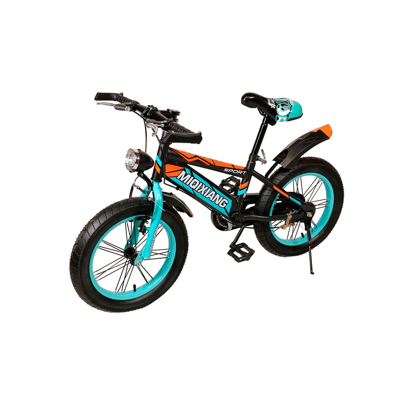 Cargue la imagen en el visor de la galería, Bicicleta Infantil de 16 Pulgadas BWSY002-BLU Color azul aquua - BWSY002-BLU