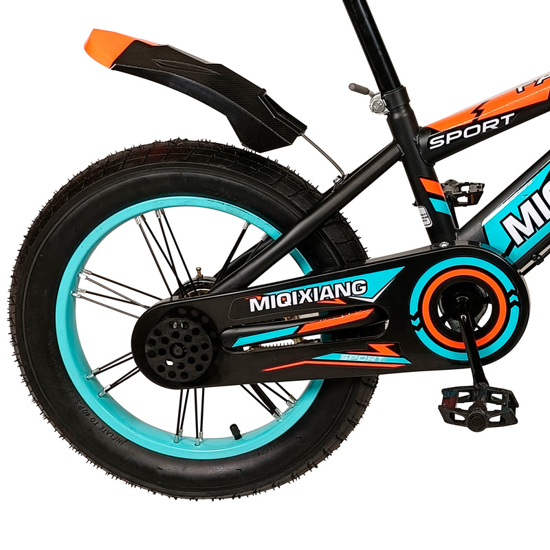 Cargue la imagen en el visor de la galería, Bicicleta Infantil de 16 Pulgadas BWSY002-BLU Color azul aquua - BWSY002-BLU