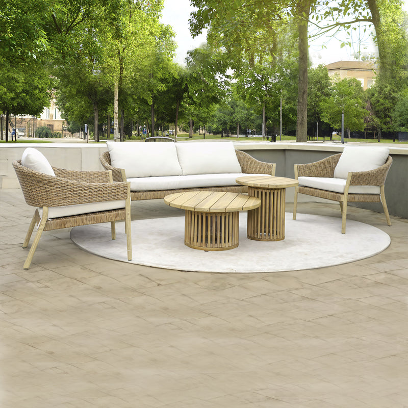 Cargue la imagen en el visor de la galería, Set doble Cairns de Madera color Natural