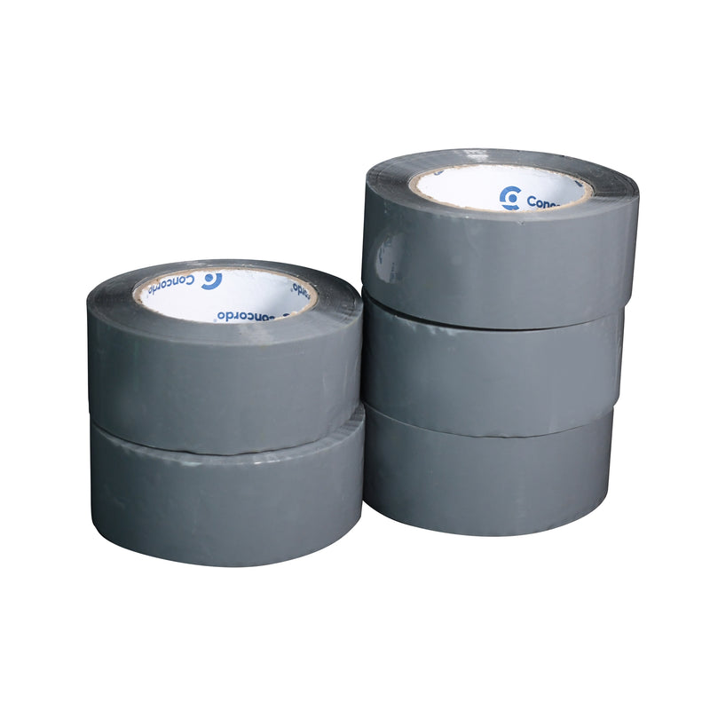 Cargue la imagen en el visor de la galería, Caja De Cinta 150m x 48mm 36pz Color GRIS -CINGRIS