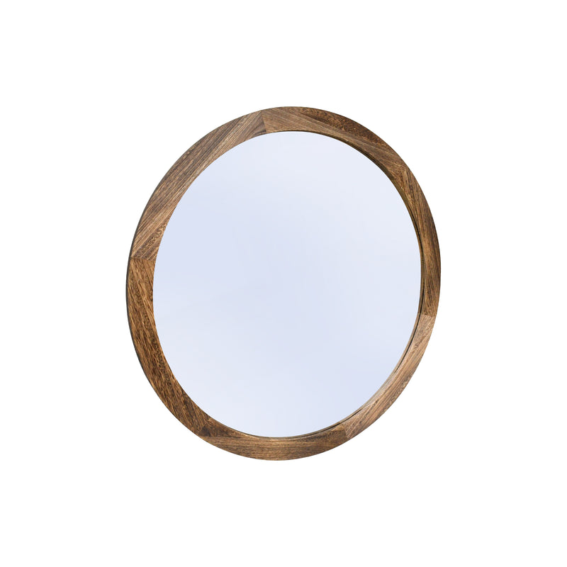 Cargue la imagen en el visor de la galería, Espejo Decorativo Clor color Café Diam. 80 cms - CLOR-CA