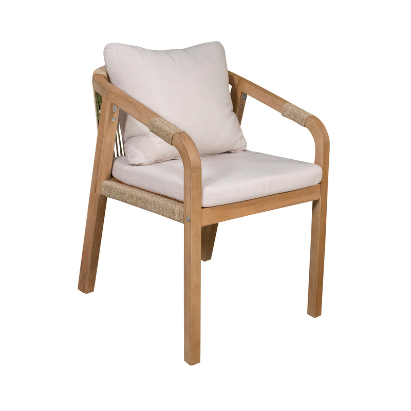 Cargue la imagen en el visor de la galería, Comedor para Exterior o Jardin estilo redondo 1.56 M RIMINI+ 6 SILLAS RIMINI-COMERIMI