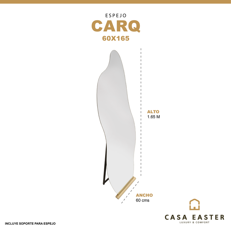 Cargue la imagen en el visor de la galería, Espejo decorativo 60x165 Carq - CA60X165