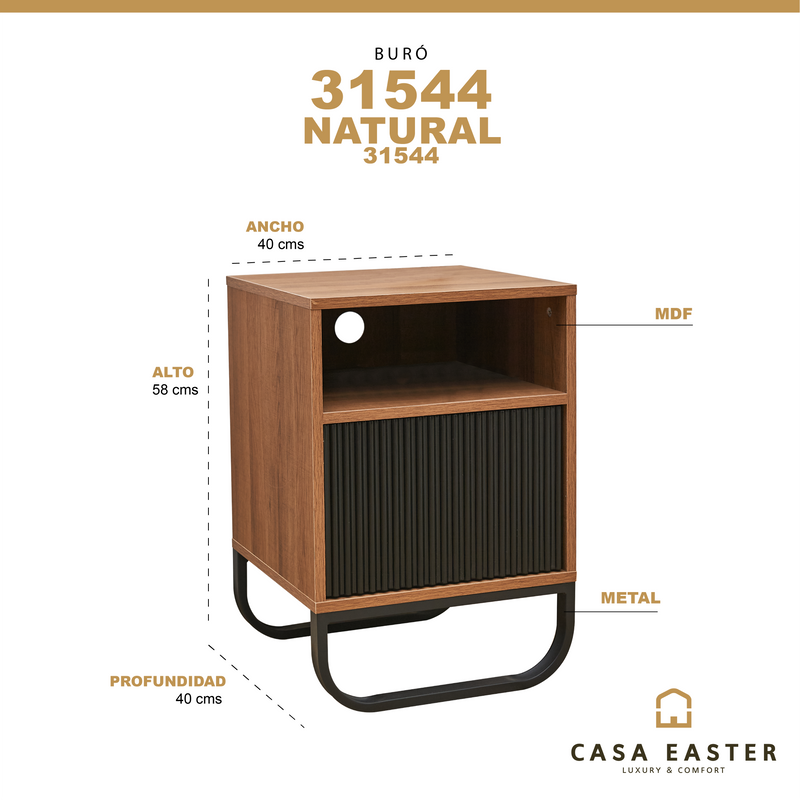 Cargue la imagen en el visor de la galería, Buro 31544 stand color Natural - 31544