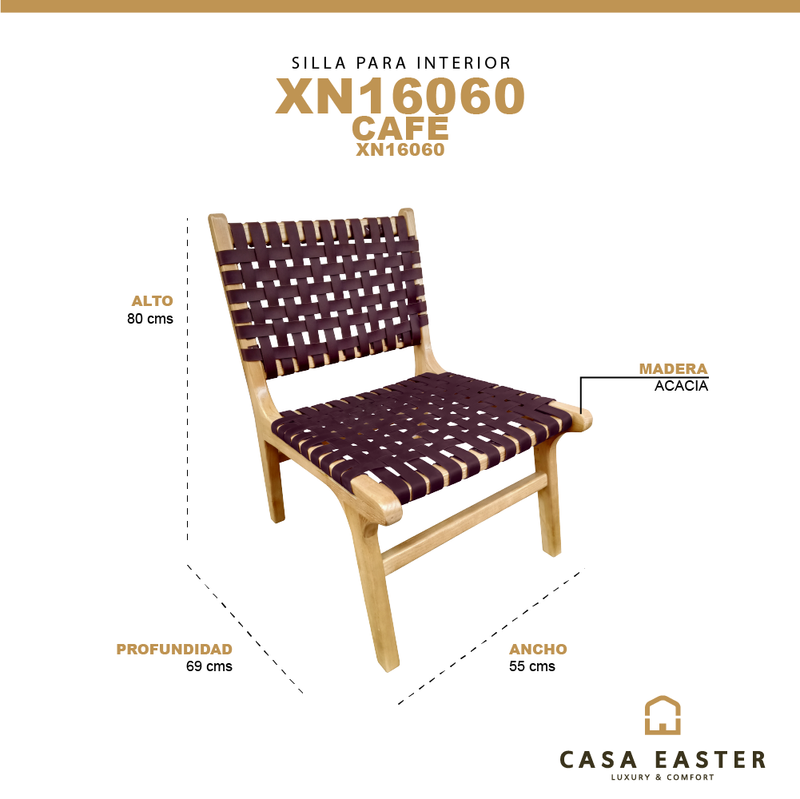 Cargue la imagen en el visor de la galería, Silla de Madera plegable - XN16060