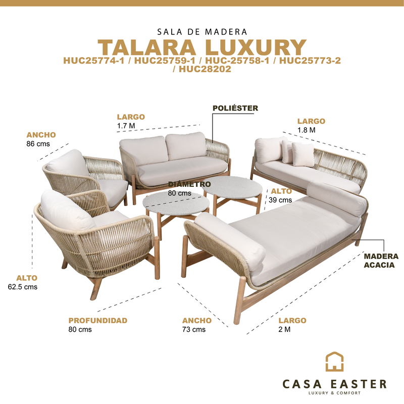 Load image into Gallery viewer, White Wooden Outdoor and Indoor Room TALARA LUXURY-SDMPEDLL