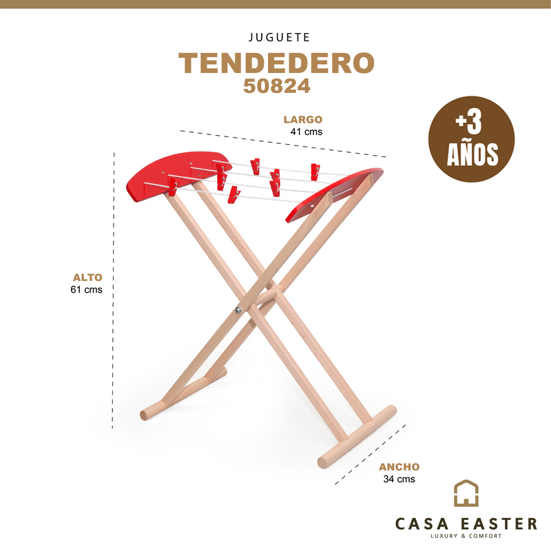 Load image into Gallery viewer, Juguete tendedero infantil - 50824