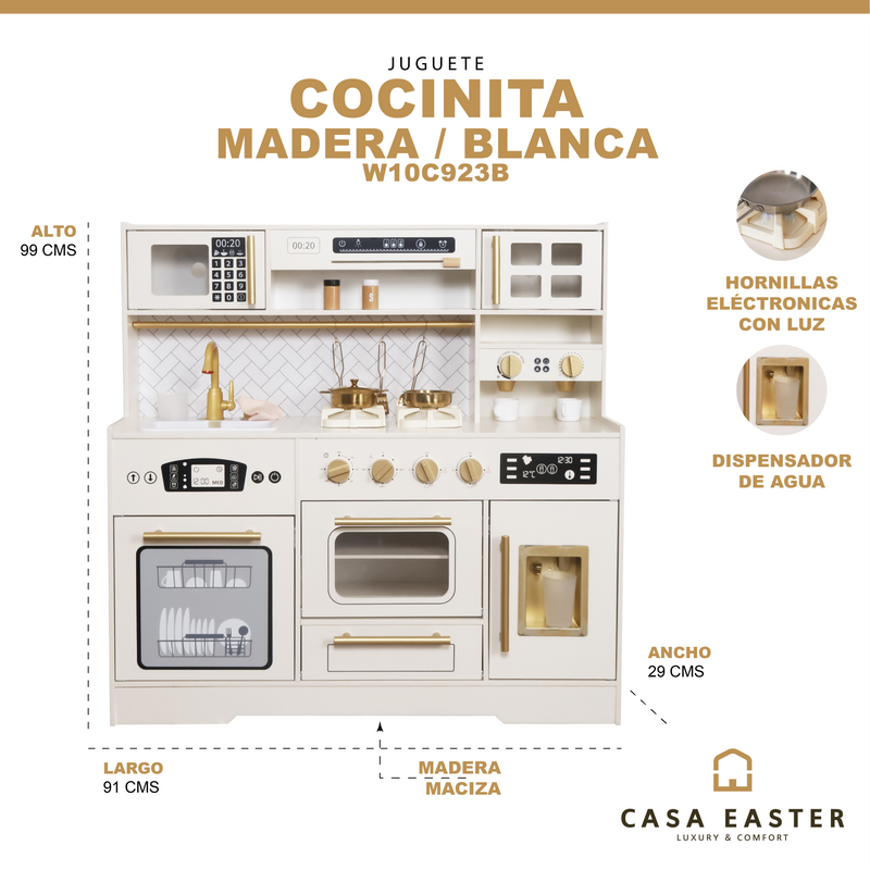 Cargue la imagen en el visor de la galería, Juego de cocina de lujo eléctrica color Blanca - W10C923B