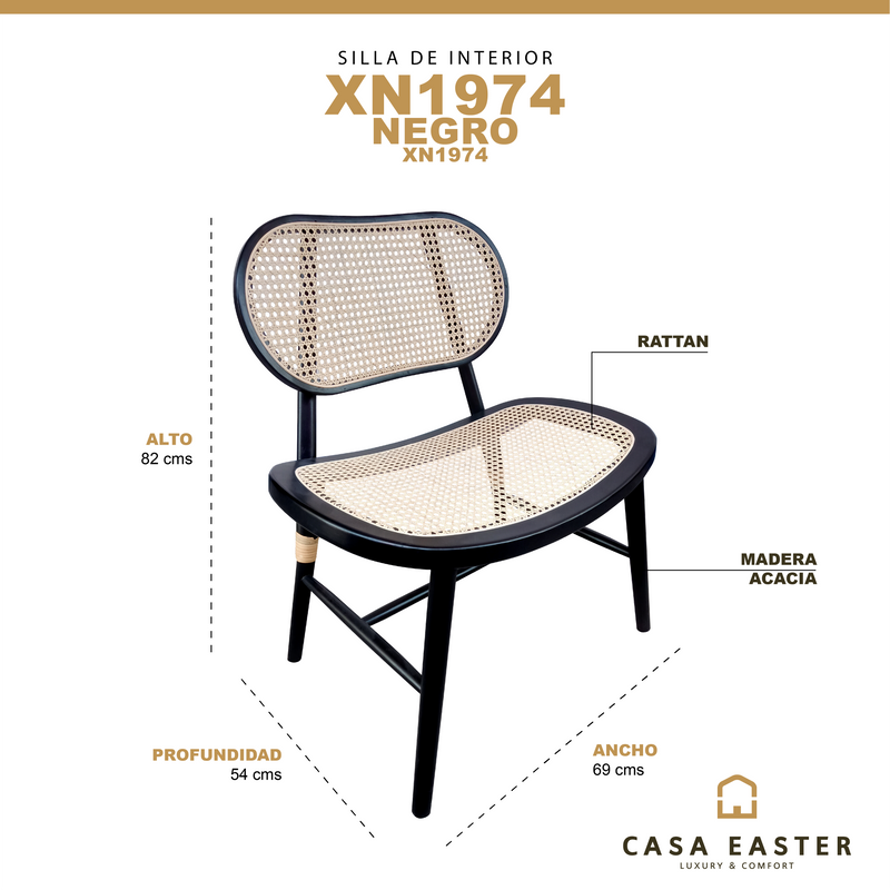 Cargue la imagen en el visor de la galería, Silla de interior de Madera - XN1974