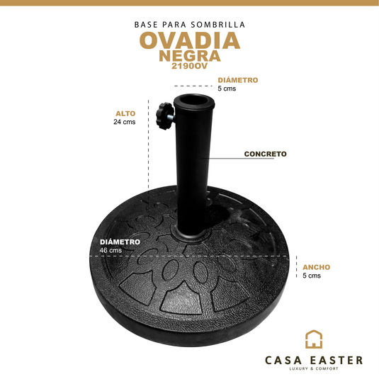 Base Para Sombrilla Ovadia - 2190OV