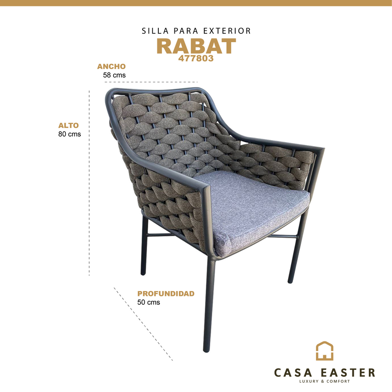 Load image into Gallery viewer, Bow Chair for Outdoor and Indoor Color White RABAT- 465432