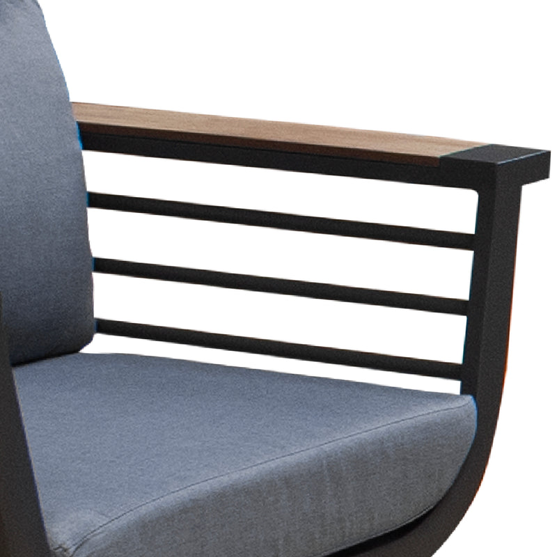 Cargue la imagen en el visor de la galería, Set para Exterior e Interior de Aluminio Color Carbon FRIO BISTRO- BISTR-FR-CH