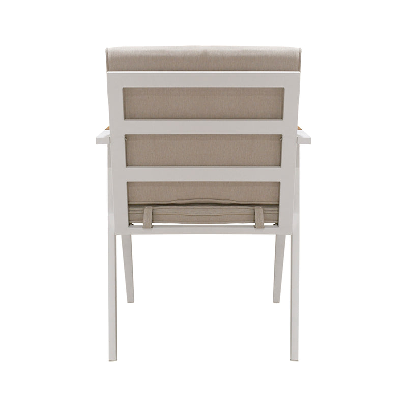 Cargue la imagen en el visor de la galería, Silla para Exterior e Interior Color Blanco GREEN-GCH-1