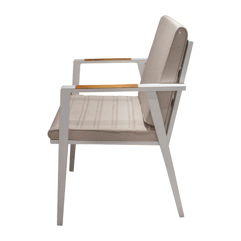 Cargue la imagen en el visor de la galería, Silla para Exterior e Interior Color Blanco GREEN-GCH-1