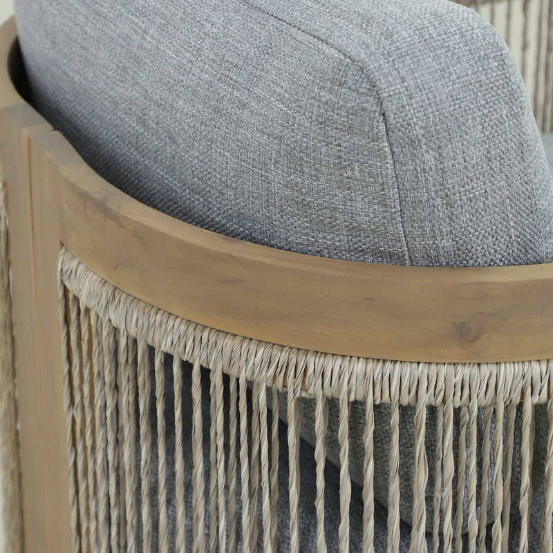 Cargue la imagen en el visor de la galería, Set doble Kava color natural - HUC40848-DOB