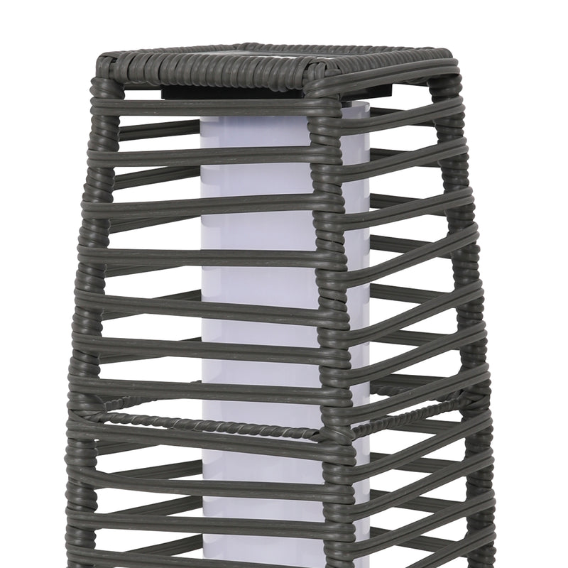 Cargue la imagen en el visor de la galería, Lampara solar metal Gris 53092BM CasaEaster