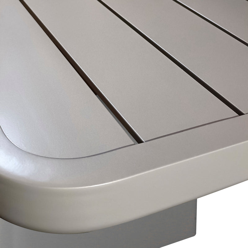 Cargue la imagen en el visor de la galería, Mesa de comedor rectangular Lion 2.6 M color gris - STD19912-CHA-LI