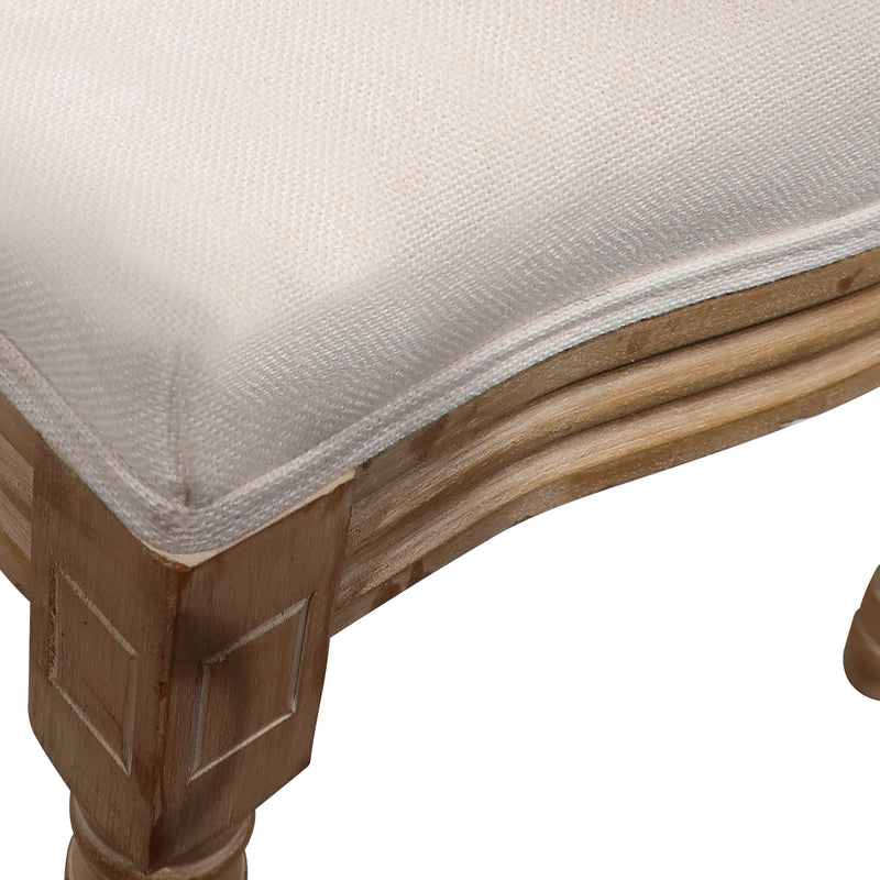 Cargue la imagen en el visor de la galería, Silla para Interior de Madera color Natural Louis Banquete - 9FMNAT