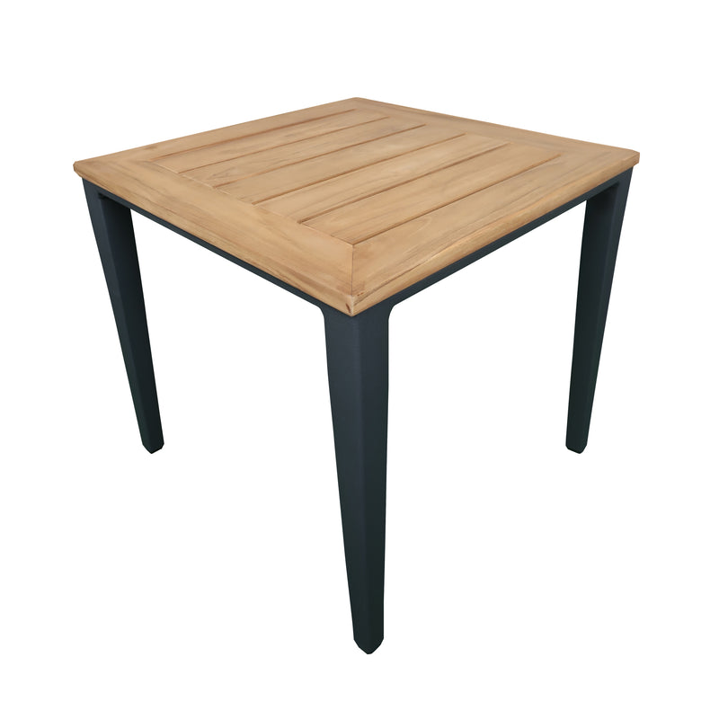 Cargue la imagen en el visor de la galería, Mesa bistro 45cm Aurora color carbón - GF7307T-CAR