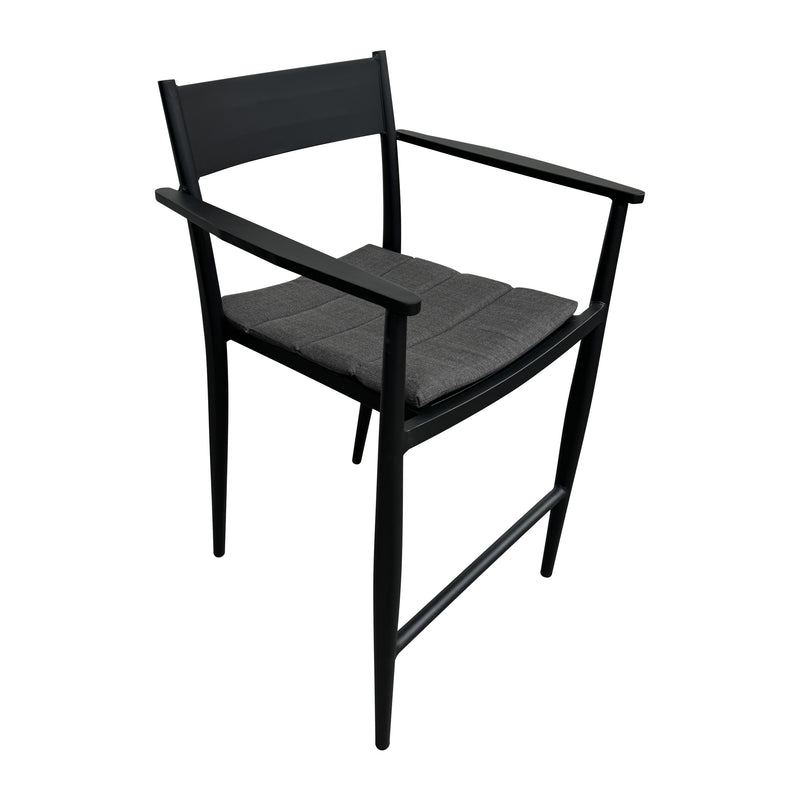 Cargue la imagen en el visor de la galería, Comedor Bon 1.4 M carbon + 4 sillas Shakira